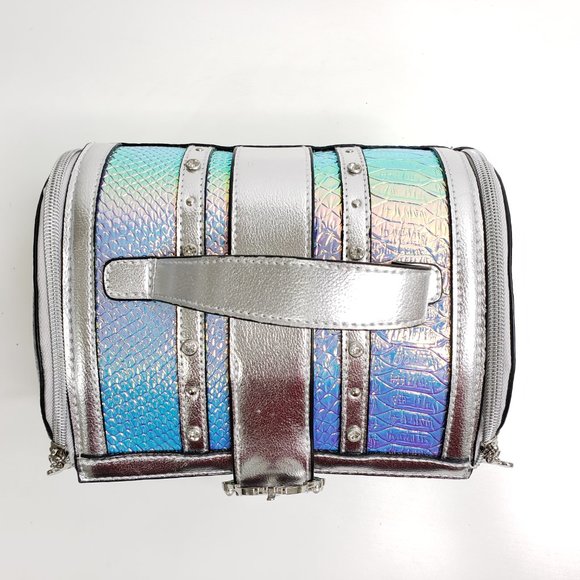 SPECTRUM Disney The Little Mermaid Chest Bag & Dinglehopper Brush Set - Rare New - Picture 5 of 11